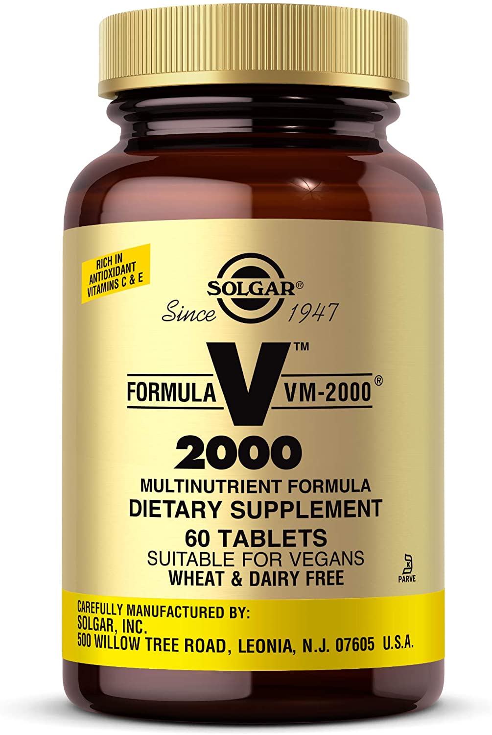 Solgar Formula VM-2000 Tablets 60 Tabs